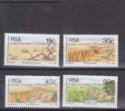 1989 ++ "NATIONAL GRAZING STRATEGY" ++ SET OF 4 ++ MNH ++ SACC 696-699