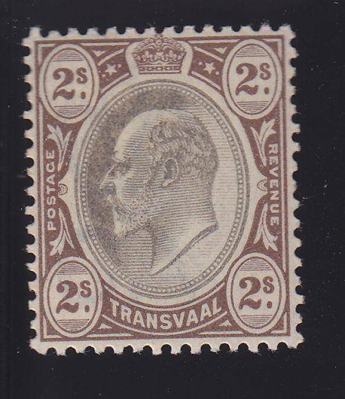 1902 ++ KE VII ++ 2s BLACK & BROWN (CROWN CA) ++ MNH - SEE SCANS BELOW ++ C/V R2000 ++ SACC 258