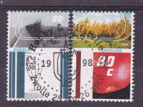 NETHERLANDS ++ 1998 ++ "FOUR SEASONS" ++ PART SET OF 2 (WINTER & AUTUMN) + FU + C/V R56 + SG 1871-2