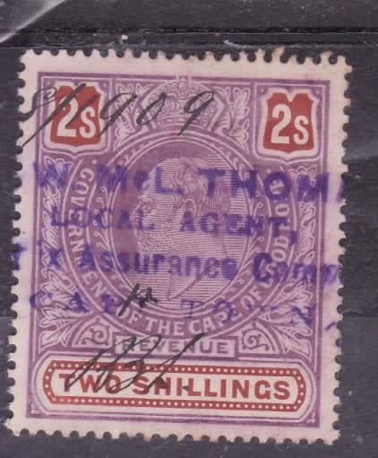 CGH  REVENUE  1903  KE VII  2s LILAC and PURPLE  FU  BT 149