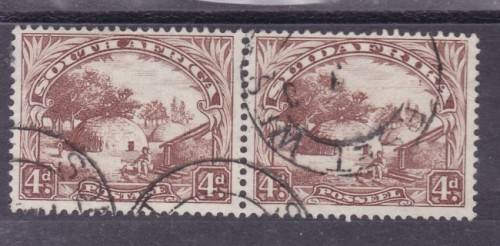 1927, `DEF ISSUE` 4d BROWN, FU - SPLIT PERF TOP, C/V R300, SACC 35