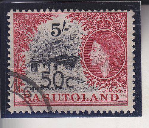 1961 ++ QE II ++ 50c SURCHARGE ON 5s (TYPE II) ++ VFU ++ SACC 67a