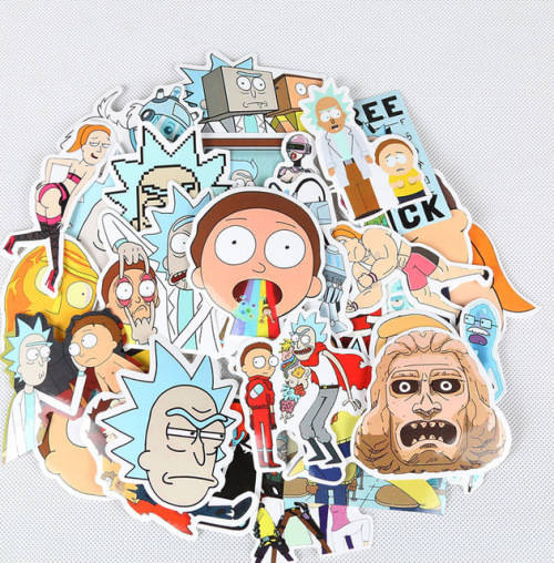 Rick & Morty Stickers