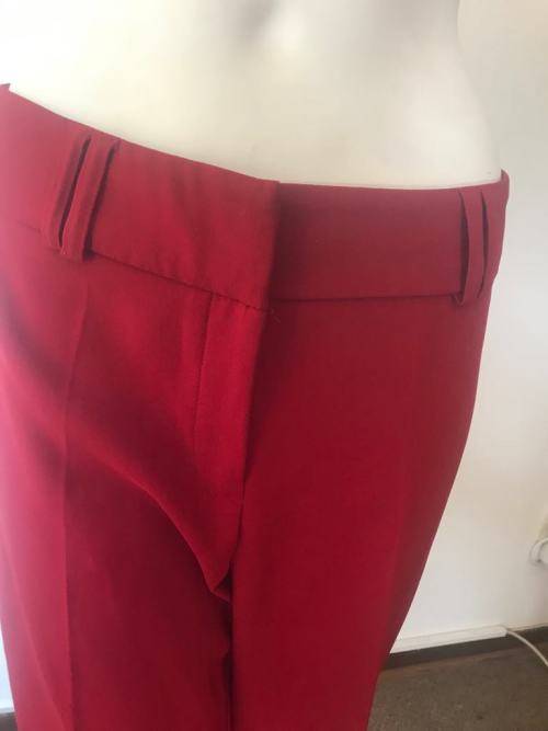 Striking red formal pants Size 34