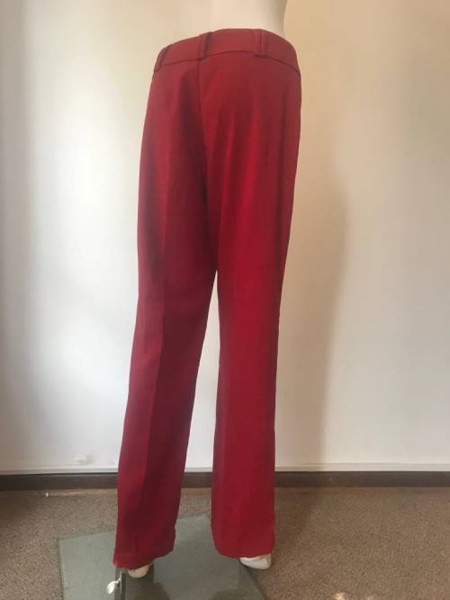 Striking red formal pants Size 34
