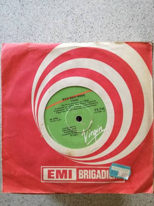 UB 40 - Red Red Wine 7" Single