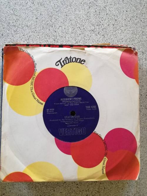 Status Quo - Accident Prone 7" Single