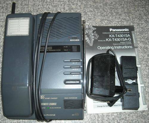 PANASONIC KX-T4301 SA CORDLESS TELEPHONE with answering/message system
