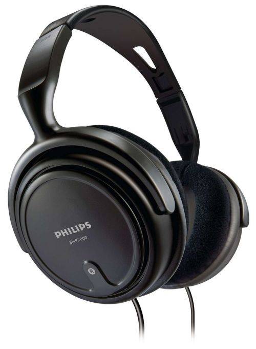 Philips - Stereo Headphones - Black