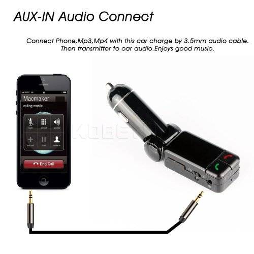 Multifunction Bluetooth Car Charger