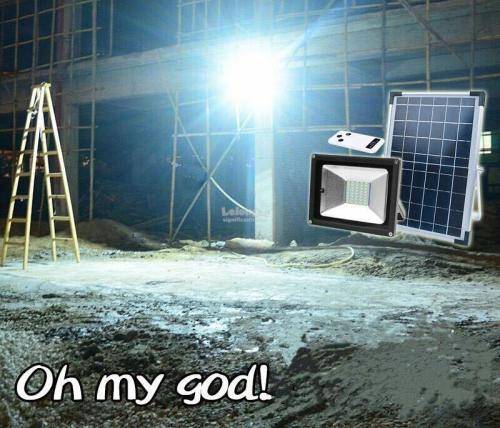 SOLAR FLOODLIGHTS
