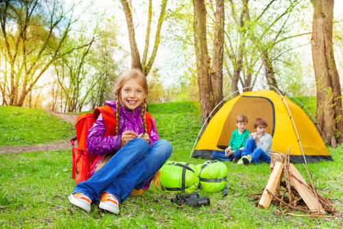 Camping Tent  200x200x135cm Suitable for family of 4