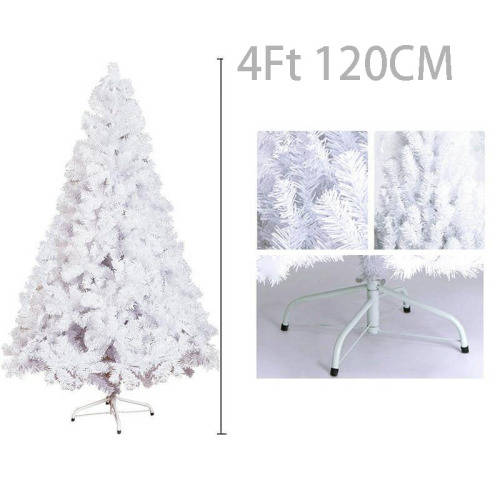 4ft,Artificial Christmas Decoration Tree White