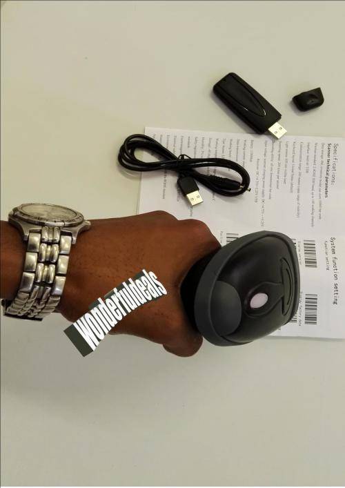 2.4GHz Handheld Wireless USB Automatic Laser Barcode Scanner