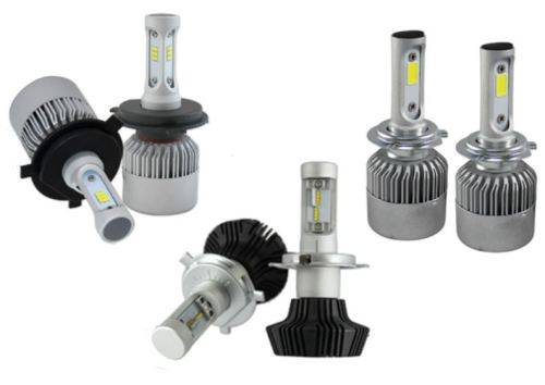 H7 H3 H4 LED Light Headlight Vehicle Car Hi/Lo Beam Bulb Kit 6000k White