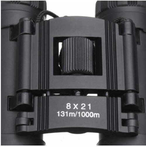 Mini 8X21 Folding Roof Prism BINOCULARS FOR HIKING/CAMPING