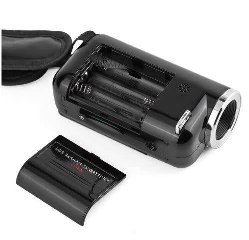 DV180 16MP Black Mini Camera Video Camera with 1.5 "TFT Screen 8X Digital Zoom High Speed USB 2.0