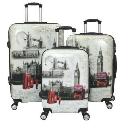 Set of 5 Suitcases Travel Trolley Luggage
