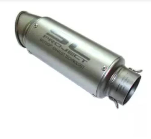 Motorcycle Exhaust Pipe Laser Marking SC Project Muffler