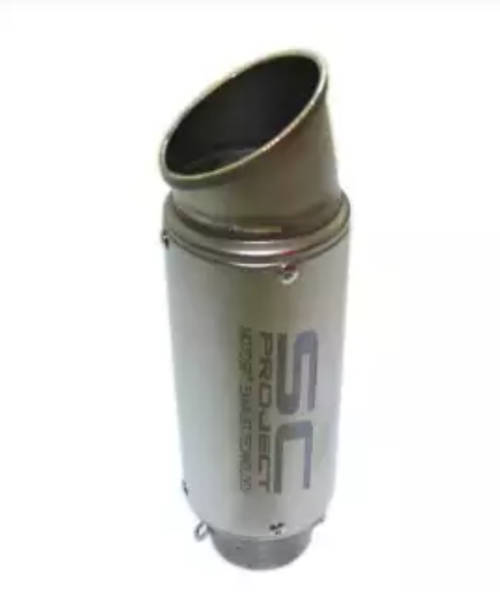Motorcycle Exhaust Pipe Laser Marking SC Project Muffler