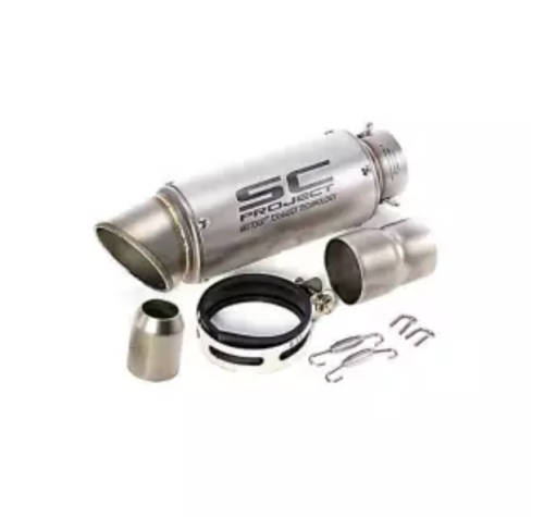 Motorcycle Exhaust Pipe Laser Marking SC Project Muffler