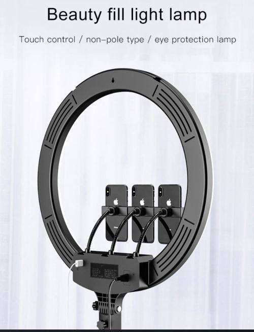 18 inch Selfie Ring Light Video Studio Photography Lighting LED
