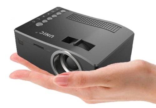 HD LED Multimedia Projector & Home Theater Cinema & Remote - AV, TV, VGA, HDMI, USB, SD, WTC