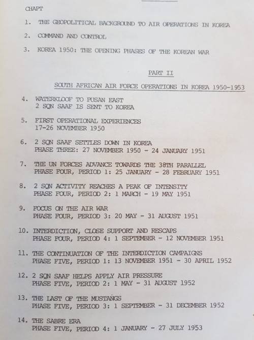 The Role of The South African Air Force in the Korean War 1950-1953 Dermot Michael Moore