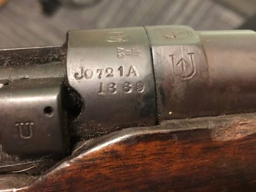 Deactivated non-functional BSA.303 Rifle