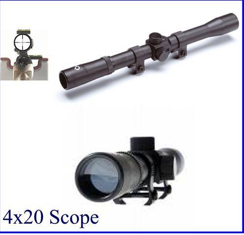 Brand new stock!! The 4 x 20 Rifle Scope