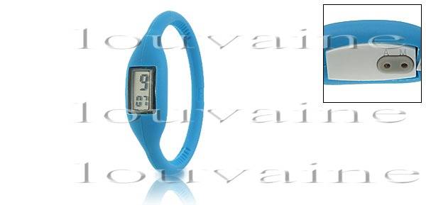 Sports Slim Digital Watch Blue