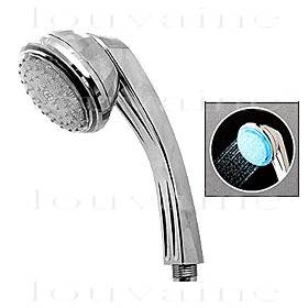 Innovative Illuminated Green LED Light Bathroom Shower Head
