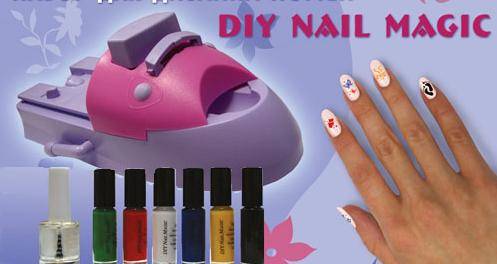DIY Nail Magic: Create your own nail art in seconds!