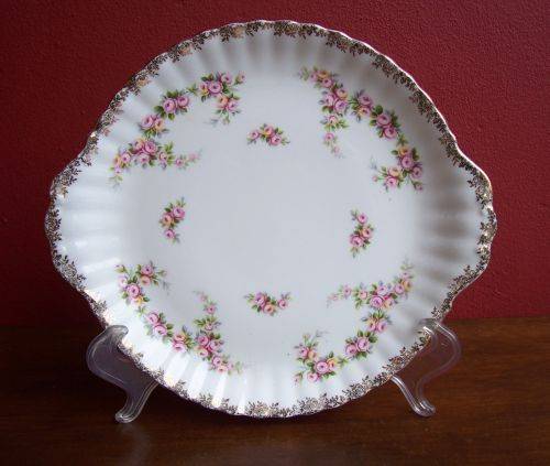 Royal Albert "Dimity Rose" Cake plate