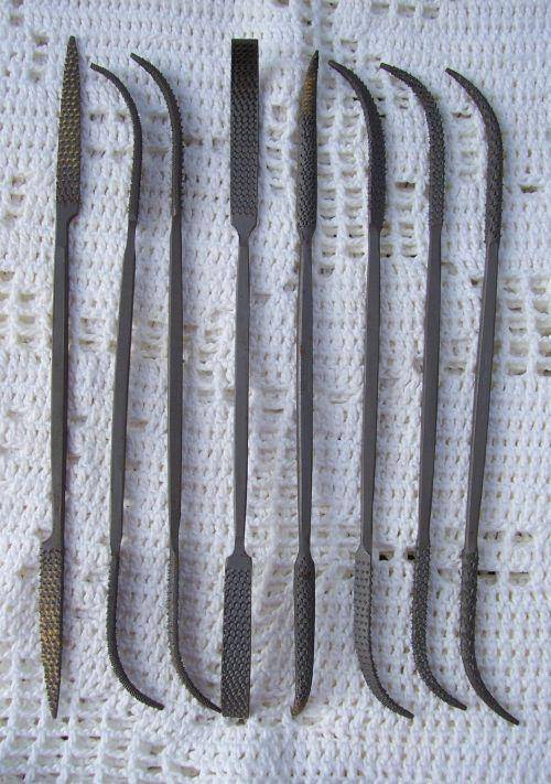 Set of 8 Rifflers
