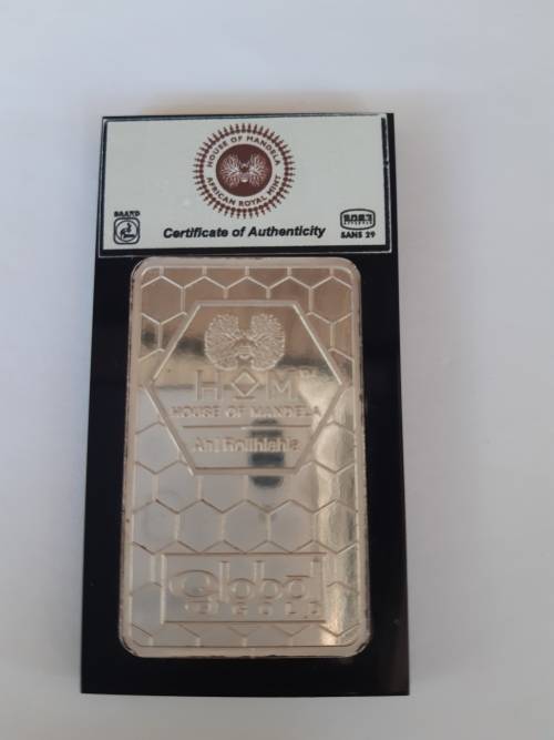 2013 Mandela 100g Silver Bar