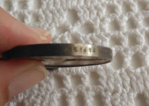 WW II Africa Service Medal issued to W151414 HJ Otten