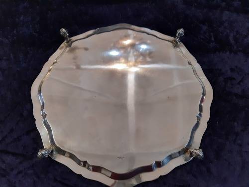 Hallmarked Sheffield 1960 Tray. 1154g