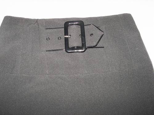 VINTAGE BLACK PENCIL FORMAL SKIRT HIGH WAIST SIZE 32/34(WOOLWORTHS)-A TIMELESS CLASSIC
