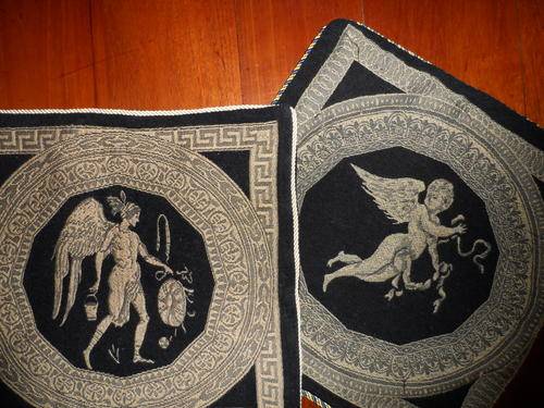 X2 (pair) lounge cushion covers 40 x 40cm