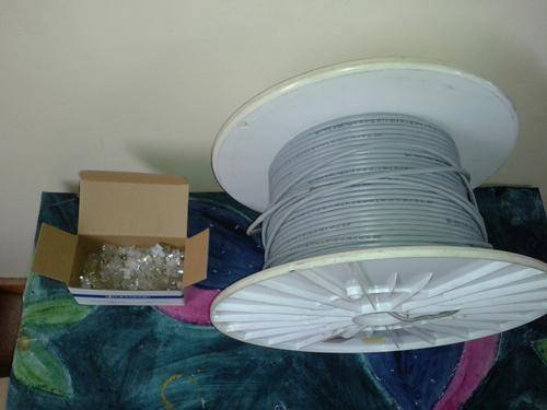COMBO SALE! 100m Ethernet cable, cable ends, 5m cables, 3m cables