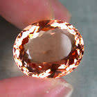 21.25ct Natural Unheated Morganite - Oval - Pinkish Orange