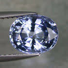 3.09ct Natural SLP Gem Lab Certified Tanzanite - Oval - Violet Blue