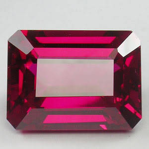 Huge awesome blood red diffusion treated ruby IF 27.250ct 18.00x14.00x9.00mm