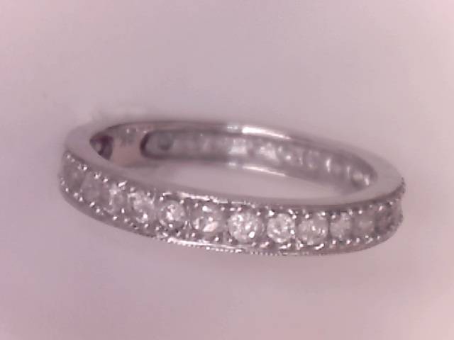 Eternity Ring : 9ct White Gold, 30 White Diamonds 1.00tcw (2.0mm Round) SI2-I1 Brilliant cut