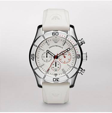 **R4599.00** NEW ARRIVAL !! Mens Emporio Armani Sportivo AR5947 - White