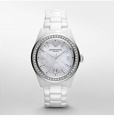 **R5599.99** STUNNING!! Ladies Emporio Armani CERAMICA AR1426. White