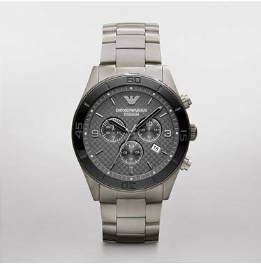 **R5999.99** NEW ARRIVAL !! Mens Emporio Armani SPORTIVO TITANIUM - AR9502