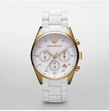 ** R4599.99** NEW RELEASE!! Mens Emporio Armani Sportivo AR5919 - White with Rose Gold