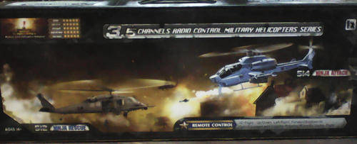 3.5 channel RC military series helikopter